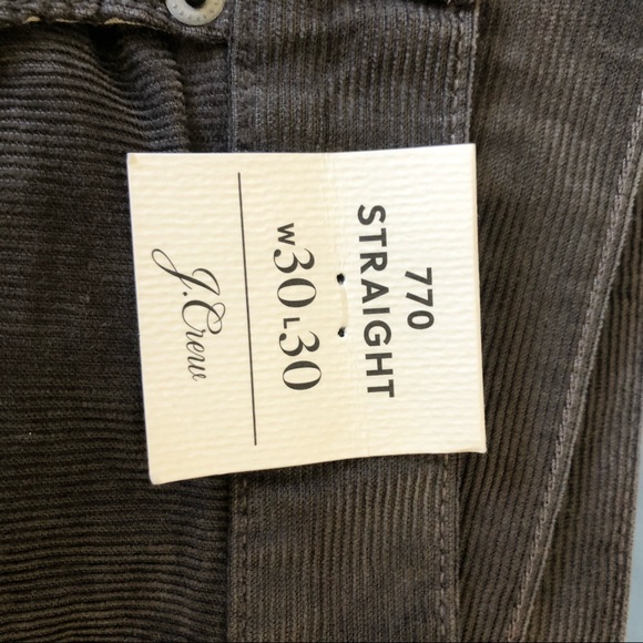 J. Crew 770 Straight Fit Corduroys - Picture 3 of 3